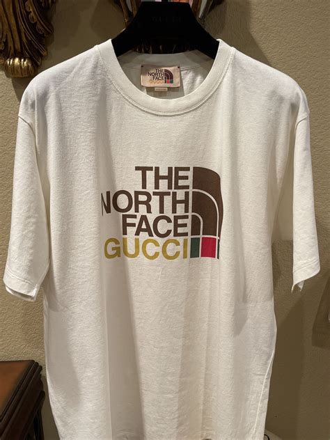 áo the north face gucci|gucci north face shirts.